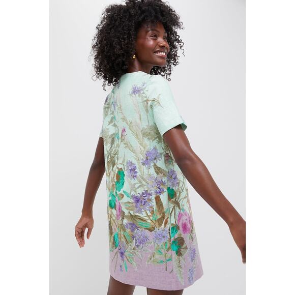 LA DOUBLEJ Heath Placee Mini Swing Dress Size XS NWT Retail $790 Tuckernuck - Picture 2 of 7